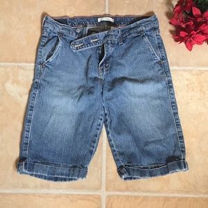 Levi’s 515 denim Bermuda shorts size 10 Red Tab